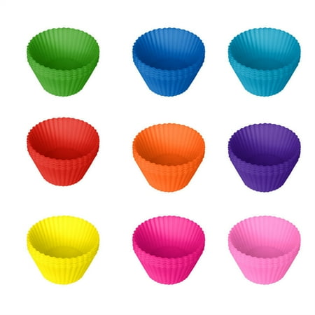 

7cm Muffin Cup For Kitchen Round Silicone DIY Baking Cake Mould Muffin Cupcake Molds