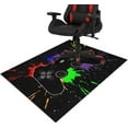thumbnail image 1 of Gaming Chair Mat for Carpet Hardwood Tile Floor,36"x48" Gaming Rug for Gaming Room, Under Desk Non Slip Gamer Rug,Low-Pile Game Room Rug,Rubber Backing Large Gaming Chair Floor Mat,Colorful Gamepad, 1 of 5