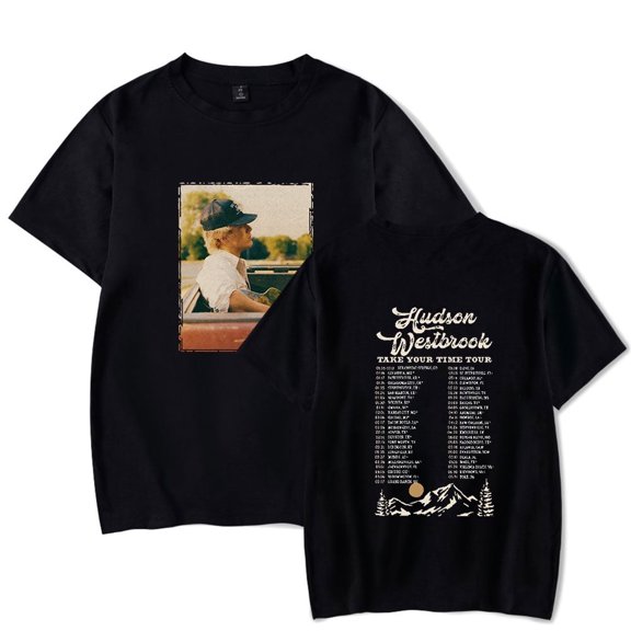 Hudson Westbrook 'Take Your Time Tour' Unisex Short Sleeve T-Shirt - Streetwear
