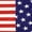 US Flag, variant on Women Dolphin Shorts Running Workout Clothes Black Rainbow Stripe Small