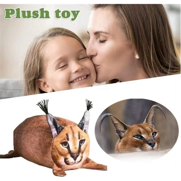 Floppa Plush Cube Floppa Plush Cute Animal Plush Toy Figure Soft