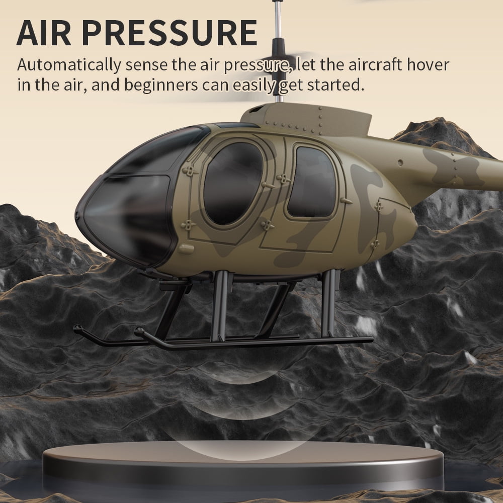 3.5CH Remote Control Helicopter Z16 Simulation Fighter Plane with Altitude Hold, Electric Toy Aircraft Model RC Helicopter