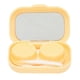 thumbnail image 2 of Contact Lens Case Cute Portable Contact Lens Container Holder Box Soak Storage KitYellow, 2 of 5