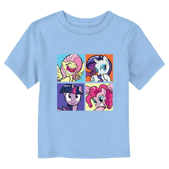 My Little Pony: Friendship is Magic Colorful Portraits Graphic T-Shirt