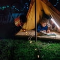thumbnail image 3 of Luz De Regadera Solar Ahueca Hacia Fuera Las Luces De La Lluvia De Meteoritos Impermeable Al Aire Libre Jardín Decoración De Luces De Hadas Para El Césped Del Patio Del Hogar Monstrate HA036556-00, 3 of 6
