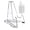 10Pcs, variant on RUIKI Acrylic Display Card Stands, 10 Pcs Clear Mini Easel Stands, 2.2 Inch Tall for Sports Cards, PSA Graded Cards, Trading Cards, Challenge Coins