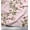 Baby Pink, variant on Soimoi Cotton Duck Fabric Leaves,Floral & Pigeon Bird Print Fabric by The Yard 42 Inch Wide
