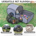 thumbnail image 4 of Parque de juegos para mascotas TailTastic con túnel envolvente para gatos de tamaño mediano, 4 of 6