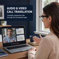 thumbnail image 3 of GenXenon AI Smart Glasses with Translation,AI Assistant,Bluetooth Audio,Voice Recording,Smart Notes,Photo Translator and IP54 Protection, 3 of 9