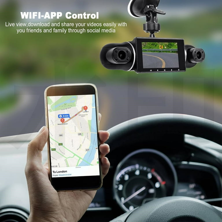 4CH Dash Camera ドライブレコーダー Amazon.co.jp: LAMTTO 4カメラ ドライブレコーダー 車前車左右車