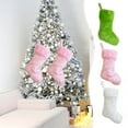 thumbnail image 6 of Christmas Stockings, Faux Christmas Stockings, 20 Inch Large Christmas Stockings for Fireplace, Decorative Holiday Socks for Gifts and Festive Decor, 6 of 6