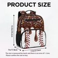 thumbnail image 7 of Aplkyhs Backpack for Students 12-18 Durable 13.5 Inch School Bookbag for Middle High School Teens Outdoor Ice Cream Print, 7 of 7