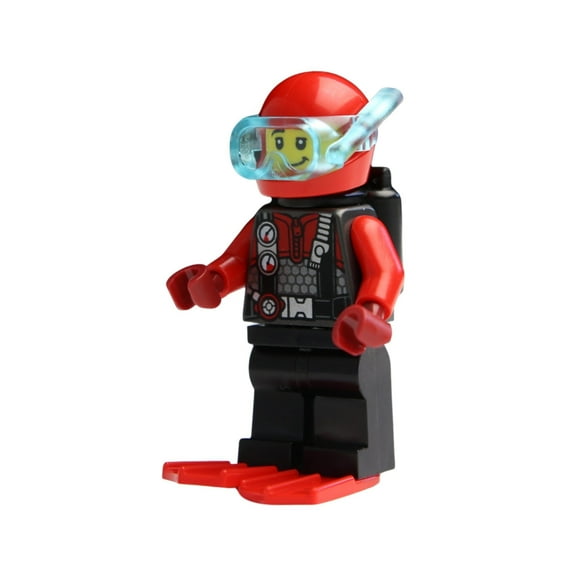 Brick Loot Captain Deep Scuba Diver Minifigure