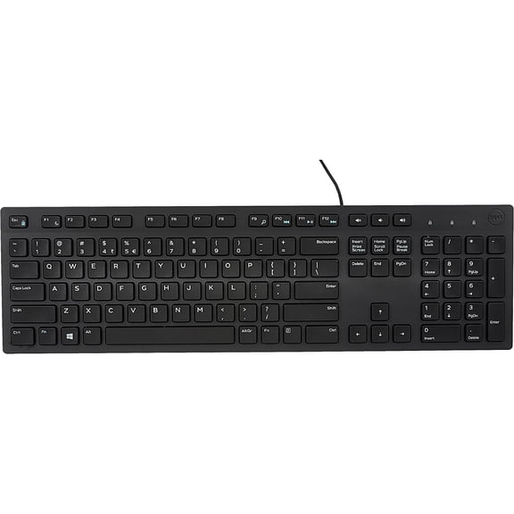 10 pcs of Wired Keyboard - Black KB216 (580-ADMT) Wholesale for Dell