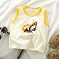 thumbnail image 2 of MEZZALL Children's Casual Fashion Dinosaur Print Sleeveless Vest Fashion 2Y Cozy Kids Wear, 2 of 3
