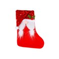 thumbnail image 1 of Bolsa de regalo de anciano sin rostro con calcetín de dulces de Navidad para sombrero de lentejuelas con calcetín de Navidad Wmkox8yii gf8566, 1 of 1