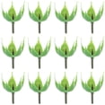 thumbnail image 1 of ColoMX 100 Uds. Cáliz de flores falsas, flores de rosas artificiales, accesorios para receptáculo, sépalos de plástico, cálices, 1 of 8