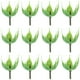 thumbnail image 1 of 100 piezas de cálices de flores artificiales, sépalos de flores artificiales, cálices falsos, sépalos florales, 1 of 7