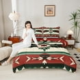 thumbnail image 4 of Manfei Bohemian Flower 3 Pieces Queen Comforter Set for Teens Boys Girls,Tribal Aztec Ultra Soft Bedding Sets,Exotic Style Bedding Comforter Set,Luxury Bedroom Decor,Reversible, 4 of 8