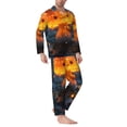 thumbnail image 2 of Goofa Glowing Mushroom In Forest for 2-piece Loungewear Set Men’s Sleepwear Set Soft PJs Cozy loungewear Comfy Sleep Set Winter Pajamas-Small, 2 of 7