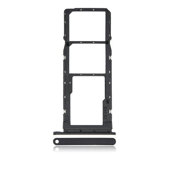 Replacement Dual Sim Card Tray Compatible For Xiaomi Redmi 7A (Matte Black)