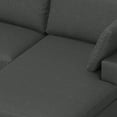 thumbnail image 4 of Simpli Home Charlie Deep Seater Right Sectional Sofa, 4 of 18