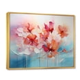 thumbnail image 2 of Designart Romantic Landscape Oversized framed wall art decor, Romantic Landscape framed wall Art, Abstract Romantic Flowers composition , Multi-Color Traditional Gold framed wall art, Gold Frame, 2 of 5