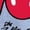 HEATHER CHAMBRAY BLUE, variant on Rolling Stones - RS Cherry Logo - Women's Short Sleeve Graphic T-Shirt