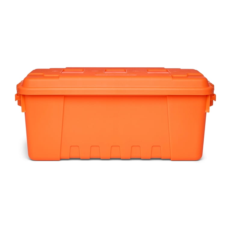 Plano Sportsman's Trunk, Blaze Orange, 17-Gallon photo 2
