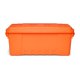 thumbnail image 2 of Baúl deportivo Plano, color naranja brillante, caja de almacenamiento con cerradura de 17 galones, 2 of 8