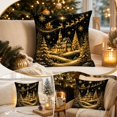 thumbnail image 6 of Christmas Pillow Covers, Decorative Cushion Case with Hidden Zipper, Soft Fabric for Sofa Couch Bed Home Decor, 6 of 7