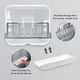 thumbnail image 2 of Jabonera, soporte para caja de jabón, estuche protector de jabón para ducha, baño, cocina, con gancho montado en la pared, sin perforación, autodrenante, mantiene las barras de jabón secas (paque, 2 of 5