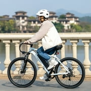 5TH WHEEL WLB17 26 Electric Bike for Adult, 500W Peak Ebike with 36V 10.4Ah Removable Battery, Electric Bicycle with 7 Speed, UL2849, White/Black