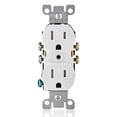 thumbnail image 1 of Receptáculo dúplex Leviton T5320-WMP 15 A 125 V blanco x10, 1 of 4