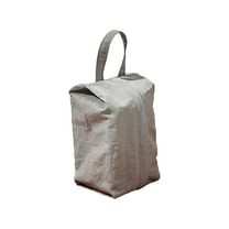 GOOHOCHY Makeup Bag Silver 1Pack 11X4In