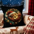 thumbnail image 1 of Uuiauoio Christmas Holiday Pillow Cover, Festive Themed Sofa Decor , Seasonal Home Decoration for Living Room and Bedroom Styling, Machine Washable Throw Pillow Case, 1 of 6