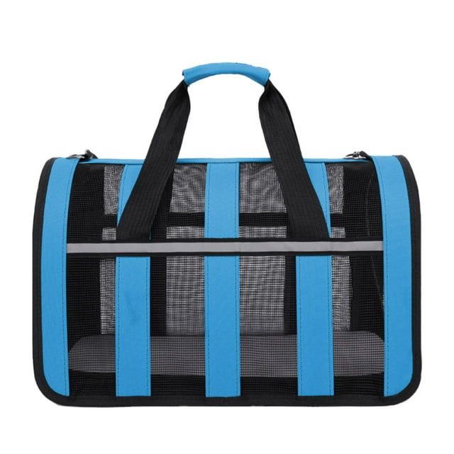 2024 Breathable Mesh Cat Bag Foldable Portable Pet Kennel for Small Medium Cats Dogs Puppies Comfortable Travel Bed