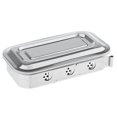 thumbnail image 1 of Maoww Steel Instrument Storage Hole Box with Lid Tools Veterinary #A, 1 of 9