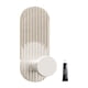 thumbnail image 3 of Gancho para toallas de baño, soporte de papel higiénico, ganchos para abrigos, ropa, abrigo, albornoz, armario, percha para puerta de armario, para Blanco Macarena Ganchos de pared, 3 of 8