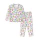 thumbnail image 1 of Fotbe Pastel Christmas Cookies Conjunto de Pijama de Manga Larga para Mujer con Estampado, Ropa de Dormir de 2 Piezas, Conjunto de Casa Suave y Cómodo con Bolsillos-XX-Large, 1 of 7