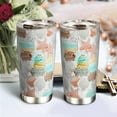 thumbnail image 2 of 20oz Beach Gifts for Women, Beach Lover Gifts, Beachy Gifts for Women, Beach Themed Gifts, Valentines Day Gifts for Her, Ocean Gifts Beach Tumbler Cup, Insulated Travel Coffee Mug with Lid, 2 of 6