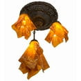 thumbnail image 4 of Meyda Tiffany 183930 Taste Of Honey 3 Light 17" Wide Abstract Multi Light Pendant - Bronze, 4 of 7