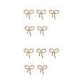 thumbnail image 1 of Servilletero Minnieouse 2Conjunto Oro broche corbata hebilla restaurante mano de obra fina firmeza dulce regalo tela colgante suministros para fiestas, 1 of 6