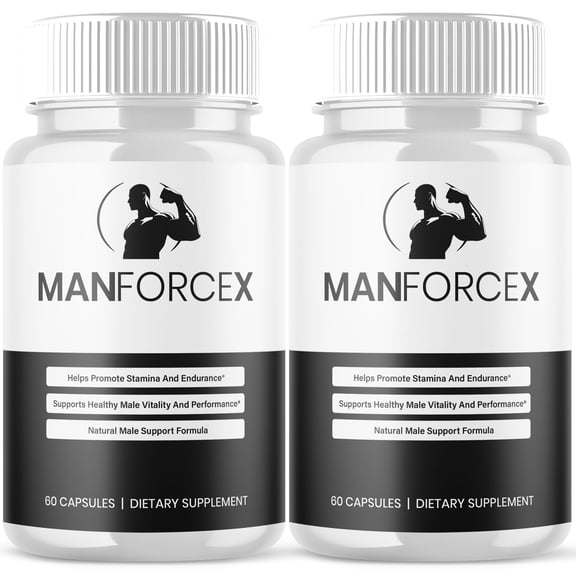 Manforcex Advanced Formula Pills All Natural Vitamin Supplement Man Force X 120 Capsules