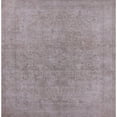 thumbnail image 1 of Ahgly Company Machine Washable Indoor Square Industrial Modern Silver Pink Area Rugs, 4' Square, 1 of 7