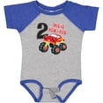 thumbnail image 3 of Inktastic Monster Truck How I Roll 2nd Birthday Boys Baby Bodysuit, 3 of 5