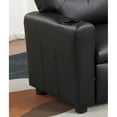 thumbnail image 4 of Marisa 23" Yellow PU Leather Kids Recliner Chair with Cupholder On-Site, 4 of 10