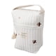 thumbnail image 2 of Bonita bolsa de pañales con estampado bordado y acolchado, de algodón, para cochecito de bebé, con cremallera, para biberones, toallitas, chupetes y piñas., 2 of 14