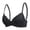 Black, variant on Ladies' Adjustable Lace Bra with Supportive Converge Design and Soft Cups, Delicate Straps for Date Nights, Evening Events, Lounging, Casual Outings, or Romantic Evenings Black 70B