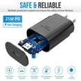 thumbnail image 2 of Samsung OEM Adaptive Super Fast Charger USB-C PD Power Adapter for Samsung Galaxy S22 / S22+ Plus / S22 Ultra / Universal for all S line Real 25W USB Super Fast Wall Charger + 3FT USB-C Type C Cable, 2 of 5